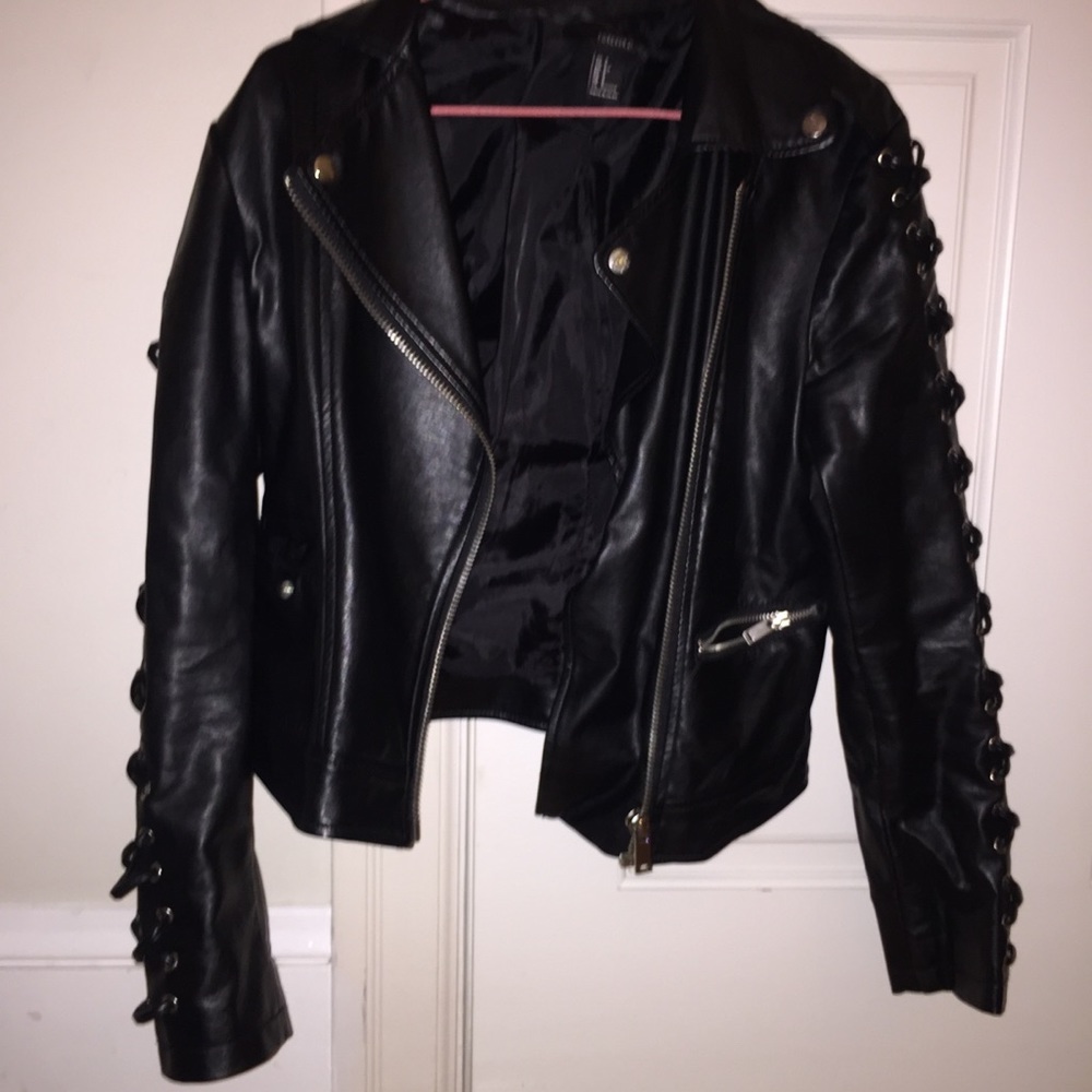 Faux Leather Jacket